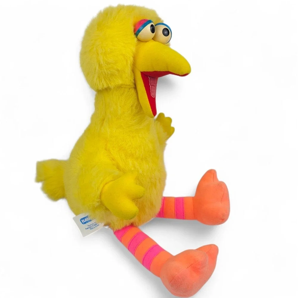 VTG 1986 Playskool Talking Big Bird Plush Sesame Street 22